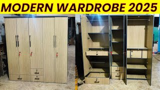 wardrobe with affordable factory price  wardrobe design 2025  new wardrobe [upl. by Rabbi342]