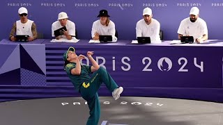 Shocks Fans Aussie Breakdancer Raygun Flops in Paris 2024 Debut [upl. by Dyann]