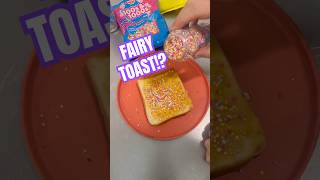 IT’S FAIRY BREAD DAY Tig doesn’t like it though so today we tried FAIRY TOAST [upl. by Ummersen]