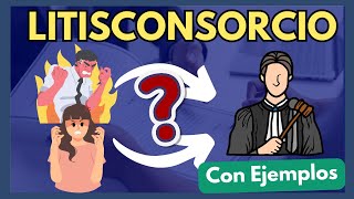 🔵 El Litisconsorcio ¿Qué es【Concepto y Clases [upl. by Ellennoj]