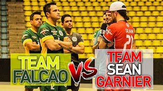 TEAM FALCAO vs SÉAN GARNIER  CRAZY SKILLS AT REIS DO DRIBLE [upl. by Imef]