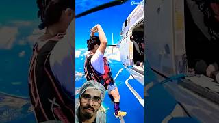 Skydiving Skyfall Surfing viral youtube skydiving [upl. by Aynad]