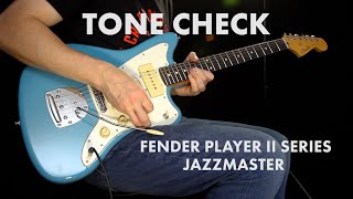 TONE CHECK Fender Player II Jazzmaster Demo  Cream City Music [upl. by Klatt392]