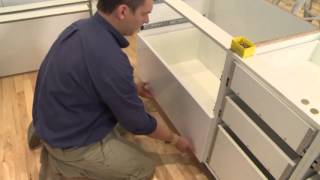 Attaching drawer fronts  kaboodle kitchen [upl. by Melvyn]