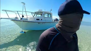 Exploring West End Bahamas and Staying on Board my 21 Feet Crooked Pilot House Boat [upl. by Wescott]