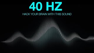 Pure 40 HZ Binaural Beats The Frequency for FOCUS MEMORY and CONCENTRATION [upl. by Akinat]