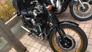 究極のカフェレーサー 2013 Kawasaki W800 カフェスタイル ネオ・クラシック 2013 カワサキ W800 Ace Cafe Cafe racer カフェレーサー [upl. by Dray937]