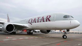 Qatar Airways Flights Landing To Entebbe [upl. by Airamesor]