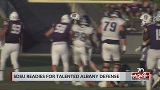 SDSU readies for talented Albany Defense [upl. by Richards852]