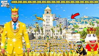 FRANKLIN HUMAN BECOME RICH And OPEN NEW BILLIONAIRECAR Showroom In GTA5  LEOgamerZ [upl. by Artinak]