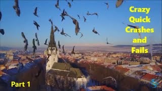 Only the Best Drone Fails and Crashes Part 1 Epic Amazing Best of the Best [upl. by Judy801]