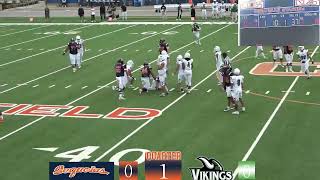 College of The Sequoias VS Diablo Valley College Football 9302023 [upl. by Ahsienet]