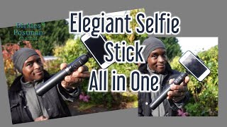 ELEGIANT allinone Selfie Stick REVIEW [upl. by Ettore628]