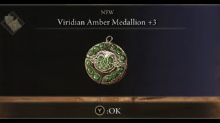 VIRIDIAN AMBER MEDALLION 3 Location Shadow of the erdtree [upl. by Isied877]