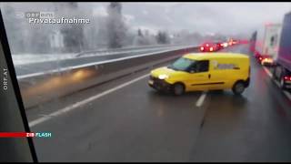 TV Doku Postauto als Geisterfahrer auf der Autobahn  Österreich [upl. by Pease754]