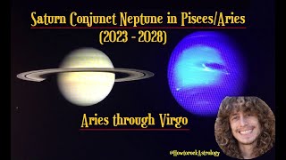 SaturnNeptune conjunction for All 12 Rising Signs Aries  Virgo [upl. by Georg]