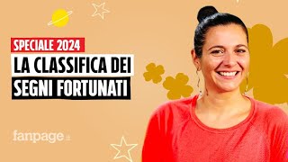 Oroscopo 2024 la classifica dei segni più fortunati dellanno [upl. by Anaitsirk]