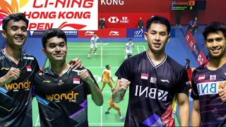 CarnandoMaulana INA VS GutamaIsfahani INA  Semifinal Badminton Hongkong Open 2024 [upl. by Erin]