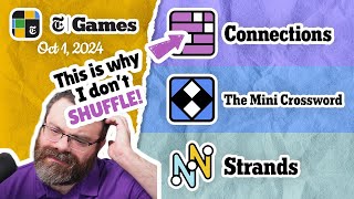 NYT Connections Mini Crossword and Strands  Oct 1 2024 [upl. by Rozelle]