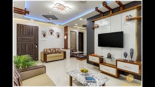 2 BHK Flat Interior Design in Pune I Modern Stylish amp Cost effective I Pimpri Chinchwad I MMInterio [upl. by Nrev]