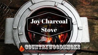 Joy Charcoal Stove  First look at this new BBQ [upl. by Arlinda]