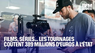 Films séries… Les tournages coûtent 389 millions deuros à lÉtat [upl. by Chema]