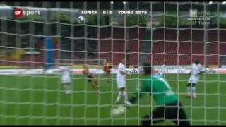 FC Zürich  Young Boys 02 020510 [upl. by Ennaecarg]