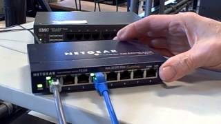 Ethernet hubs versus switches [upl. by Zarah170]