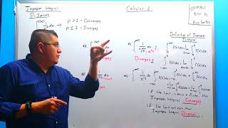 Improper Integral Evaluate the integral use Pseries ASL explained [upl. by Aramenta850]