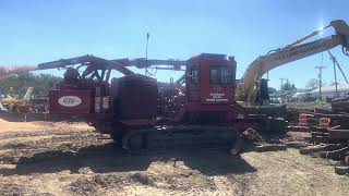 2012 Morbark 3036 Track Whole Tree Chipper [upl. by Yboj949]