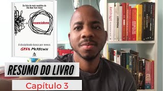 Resumo do Livro Essencialismo  Capítulo 3  Discernir A desimportância de quase tudo [upl. by Namyac]