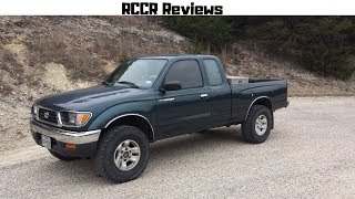 1996 Toyota Tacoma LX WalkaroundFull Review  Sound Clips amp Test Drive [upl. by Yehudi]