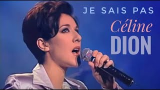 CELINE DION 🎤 Je Sais Pas 🎶 Live à Montréal 1995 [upl. by Aoniak]