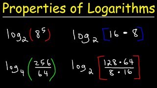 Properties of Logarithms [upl. by Legge]