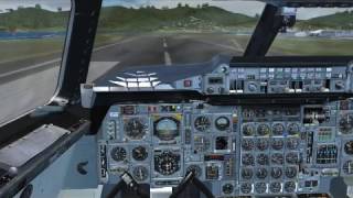 FSL Concorde X Landing at St Maartin  FSX [upl. by Cusack]