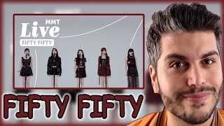 ENG SUB FIFTY FIFTY reacting to Gravity MMT Live performance [upl. by Alahsal]