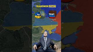 countryballs historia mapa guerra rusia vladimirputin [upl. by Worthy]