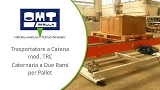 Catenaria a Due Rami per Pallet mod TRC  OMT BIELLA [upl. by Erna]