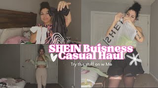 Business Casual SheIn Haul w Me [upl. by Nork555]