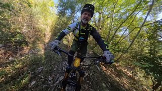 MTB Bozzolo  Roller Coast con Insta 360 x4 2024 [upl. by Aerdnua240]