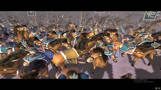 Rome Total War Multiplayer Battle 7  2v2 [upl. by Eniak418]