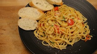 How to make and Incredibly Simple and Delicious Spaghetti Aglio E Olio Recipe [upl. by Leterg]