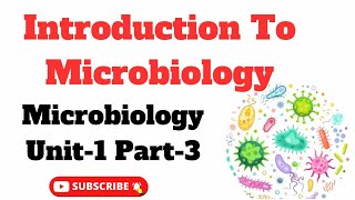 Introduction To Microbiology  Microbiology Unit1 Part3  2024 KMU Lecture  MCQS Pattern [upl. by Dave]