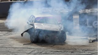 Crashes amp Show Drift Volrace ICE 2024  RMrallyCAT [upl. by Otrebile163]