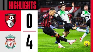 Núñez and Jota clinical for Liverpool in home defeat  AFC Bournemouth 04 Liverpool [upl. by Arytal1]