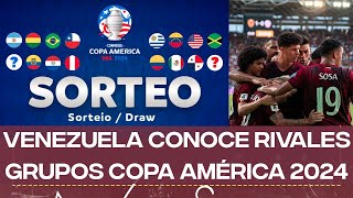 SORTEO DE LA COPA AMÉRICA 2024 EN VIVO  ¿MEJOR GRUPO PARA LA VINOTINTO  PREVIA DESDE MIAMI [upl. by Neeli402]