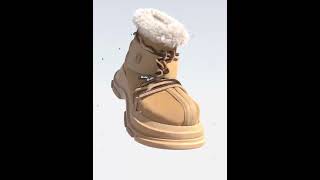 Ouder LuxeCurl LaceUp Waterproof Snow Boots [upl. by Ellswerth]