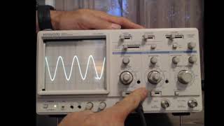 Utilisation de loscilloscope campus Charlesbourg [upl. by Hernardo]