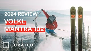 2024 Volkl Mantra 102 Ski Review  Curated [upl. by Neerahs]