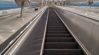 Parliament Station Escalator Part 3 Trilogy  Going Down then Up [upl. by Obelia]